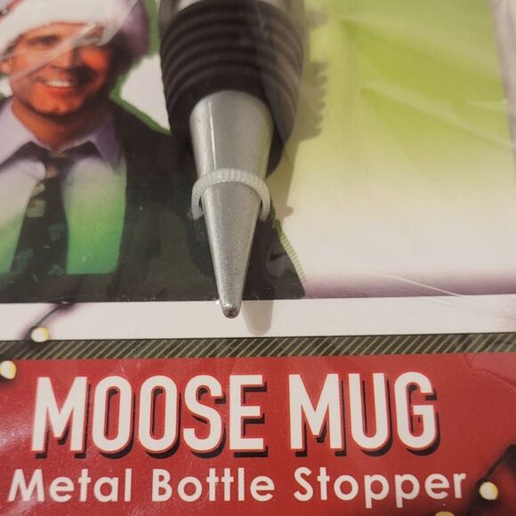 National Lampoons Christmas Vacation Gift Set Reusable Straws Bottle Stopper New - Picture 5 of 7